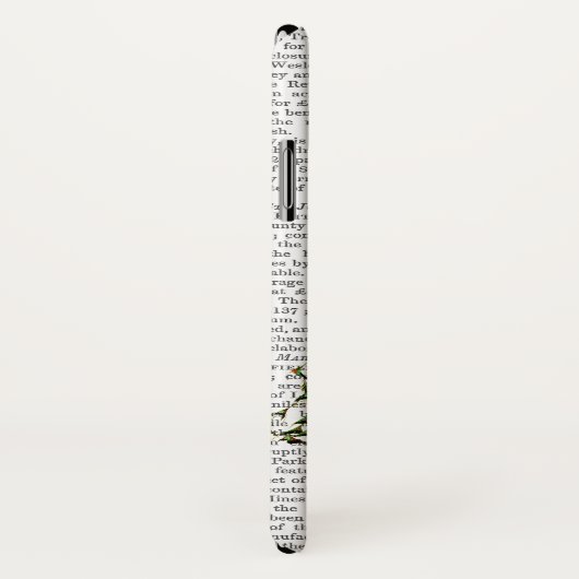 Peacock op postvak Case-Mate iPhone case (Achterkant / rechts)