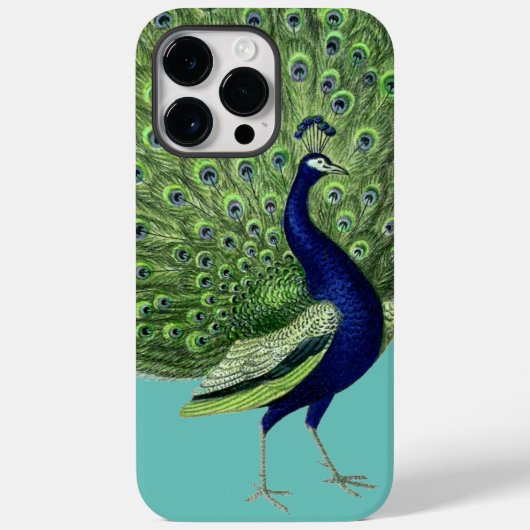 Peacock Open Fan Case-Mate iPhone Case (Achterkant)