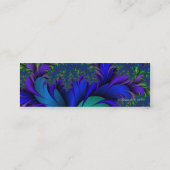 Peacock Ore 2 Mini Visitekaartje (Achterkant)