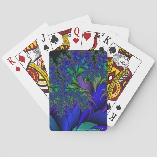 Peacock Ore 2 Pokerkaarten (Achterkant)