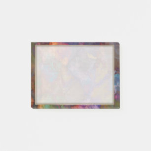 Peacock Ore Chalcopyriet Colorful Marble Patroon Post-it® Notes