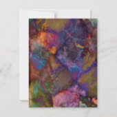 Peacock Ore Chalcopyriet Marble Kaart (Voorkant)