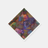 Peacock Ore Chalcopyriet Marble Servetten (Hoek)