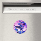 Peacock oriental parasol japanese kersenbloesem magneet (Insitu (Vaatwasser))