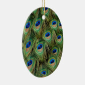 Peacock Oval Ornament (Rechts)