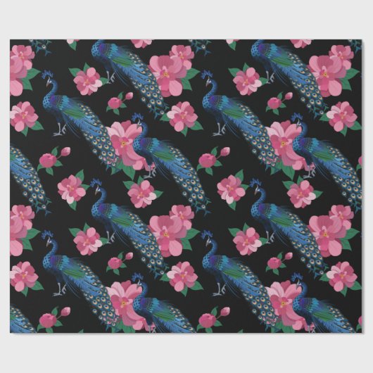 Peacock-pakpapier Cadeaupapier (Vlak)