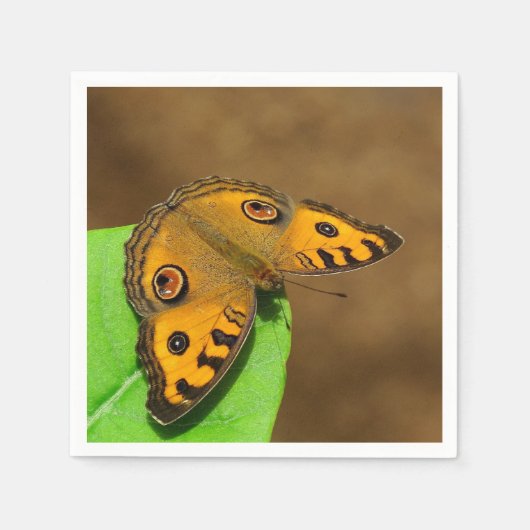 Peacock Pansy Papier servet (Voorkant)