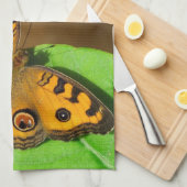 Peacock Pansy Theedoek (Quarter Fold)