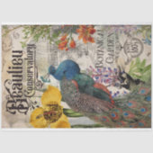  peacock-papier tissuepapier (Voorkant)