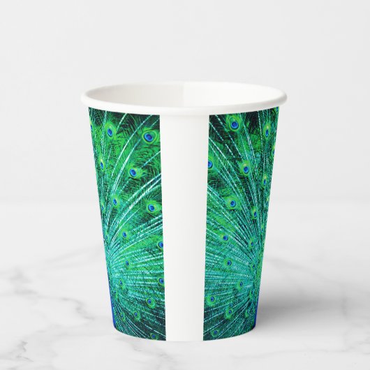 Peacock Papieren Bekers (Links)