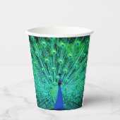 Peacock Papieren Bekers (Voorkant)