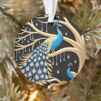 Peacock Paradise Acryl Ornament