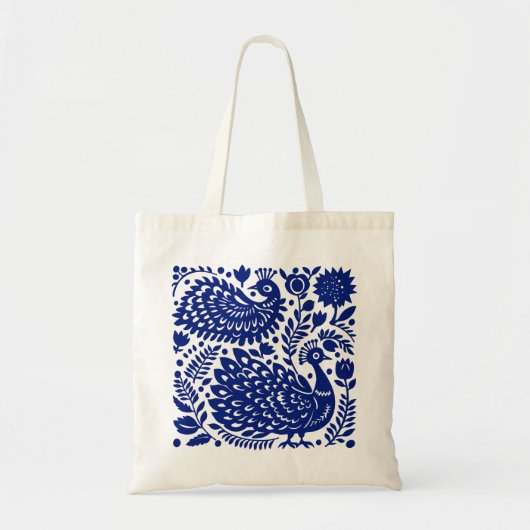 Peacock Paradise Tote Bag (Voorkant)