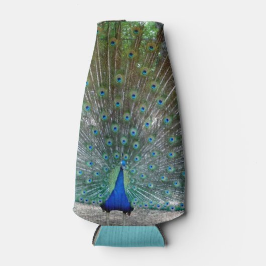 Peacock Party Bottle Cooler (Voorkant)