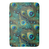Peacock Passion Sierkussen Badmat (Voorkant Verticaal)