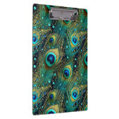 Peacock Passion Sierkussen Klembord (Rechts)