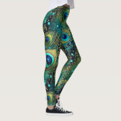 Peacock Passion Sierkussen Leggings (Rechts)