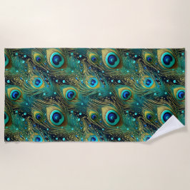 Peacock Passion Sierkussen Strandlaken