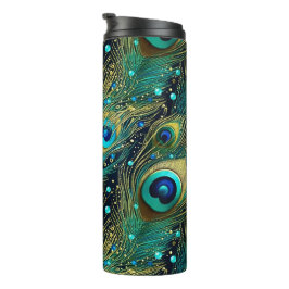 Peacock Passion Sierkussen Thermosbeker