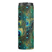 Peacock Passion Sierkussen Thermosbeker (Achterkant)