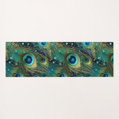 Peacock Passion Sierkussen Yogamat (Achterkant (horizontaal))