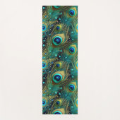 Peacock Passion Sierkussen Yogamat (Voorkant)