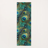 Peacock Passion Sierkussen Yogamat (Achterkant)