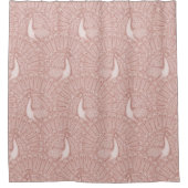 peacock pattern douchegordijn (Voorkant)