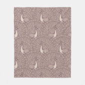 peacock pattern fleece deken (Voorkant)