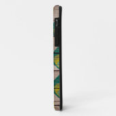 Peacock Pattern on Wood iPhone 5/5S Hoesje (Achterkant/links)