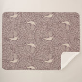 peacock pattern sherpa deken (Voorkant (horizontaal))