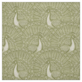 peacock pattern stof