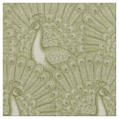 peacock pattern stof (Close Up)