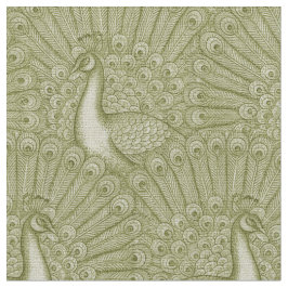 peacock pattern stof