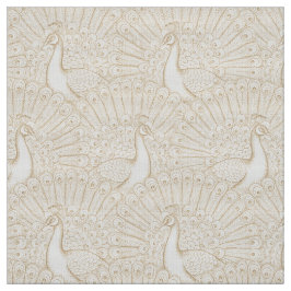 peacock pattern stof