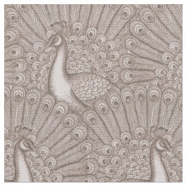 peacock pattern stof