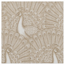 peacock pattern stof