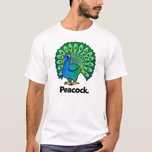 Peacock Peacock. T-shirt (Voorkant)
