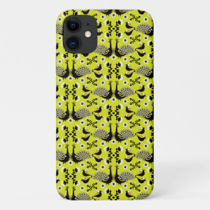 Peacock Peafowl Bird Folk Art Case-Mate iPhone Case