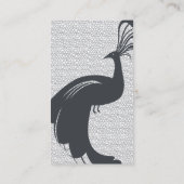 PEACOCK & PEBBLES-Visitekaartje Visitekaartje (Achterkant)