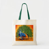 Peacock Pegasus Tote Bag (Voorkant)