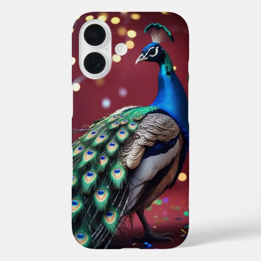 Peacock phone case (Achterkant)