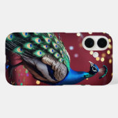 Peacock phone case (Achterkant (horizontaal))