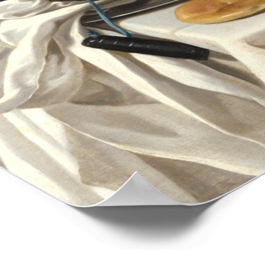 Peacock Pie - Pieter Claesz Fine Art Poster (Hoek)