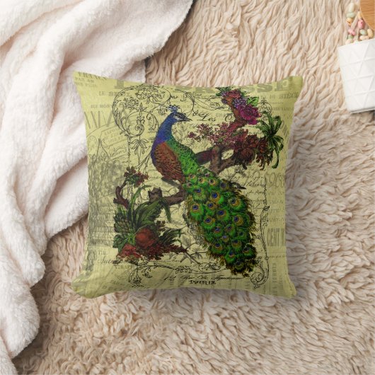 Peacock Pillow Kussen (Deken)