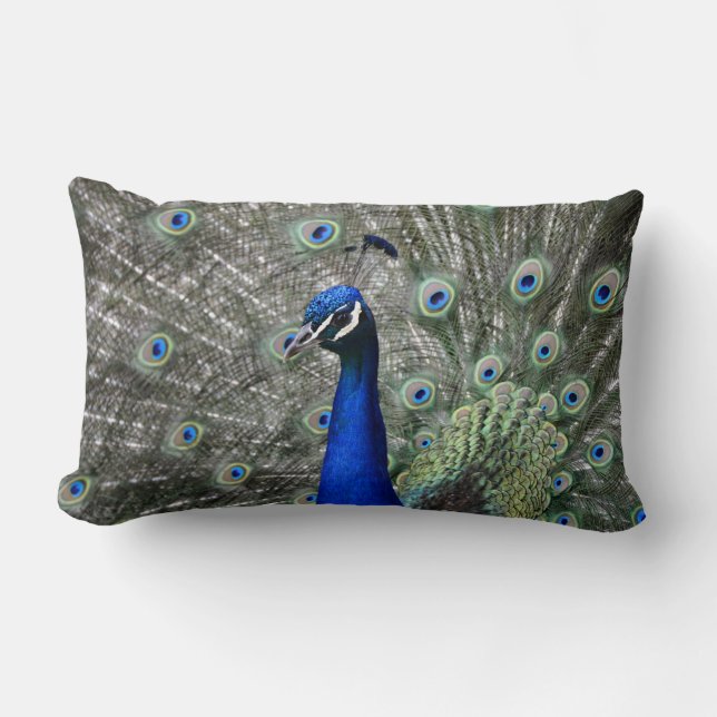 Peacock Pillow Kussen (Voorkant)