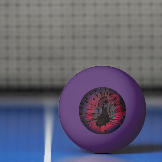 Peacock Pingpongbal (Net)
