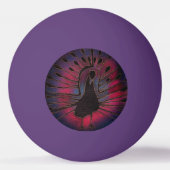 Peacock Pingpongbal (Achterkant)