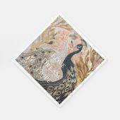  Peacock Pink Gold Glam Servet (Hoek)