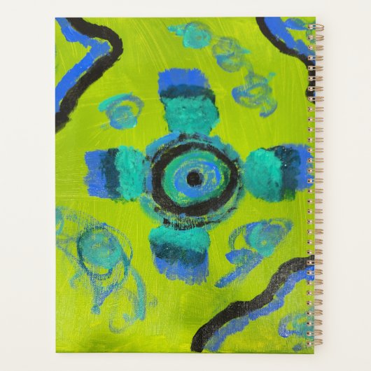 Peacock Planner (Achterkant)